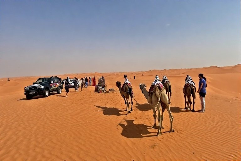 Desert Safari Dubai – Red Dunes, BBQ & Arabian Night Shows